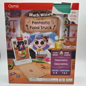 NIB Osmo Math Wizard and the Fantastic Food Truck Geometry Game Ages 6-8 FUN